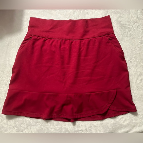 adidas Dresses & Skirts - adidas women's maroon golf skirt